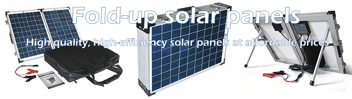 fold up solar panels top banner